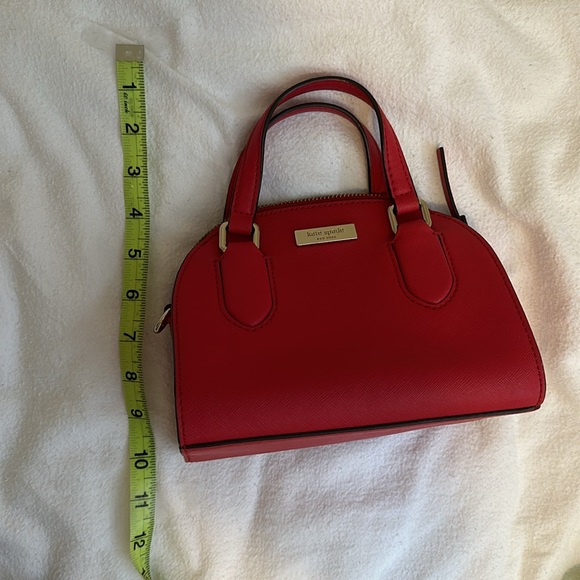 Kate spade red purse shoulder or crossbody - Picture 10 of 11